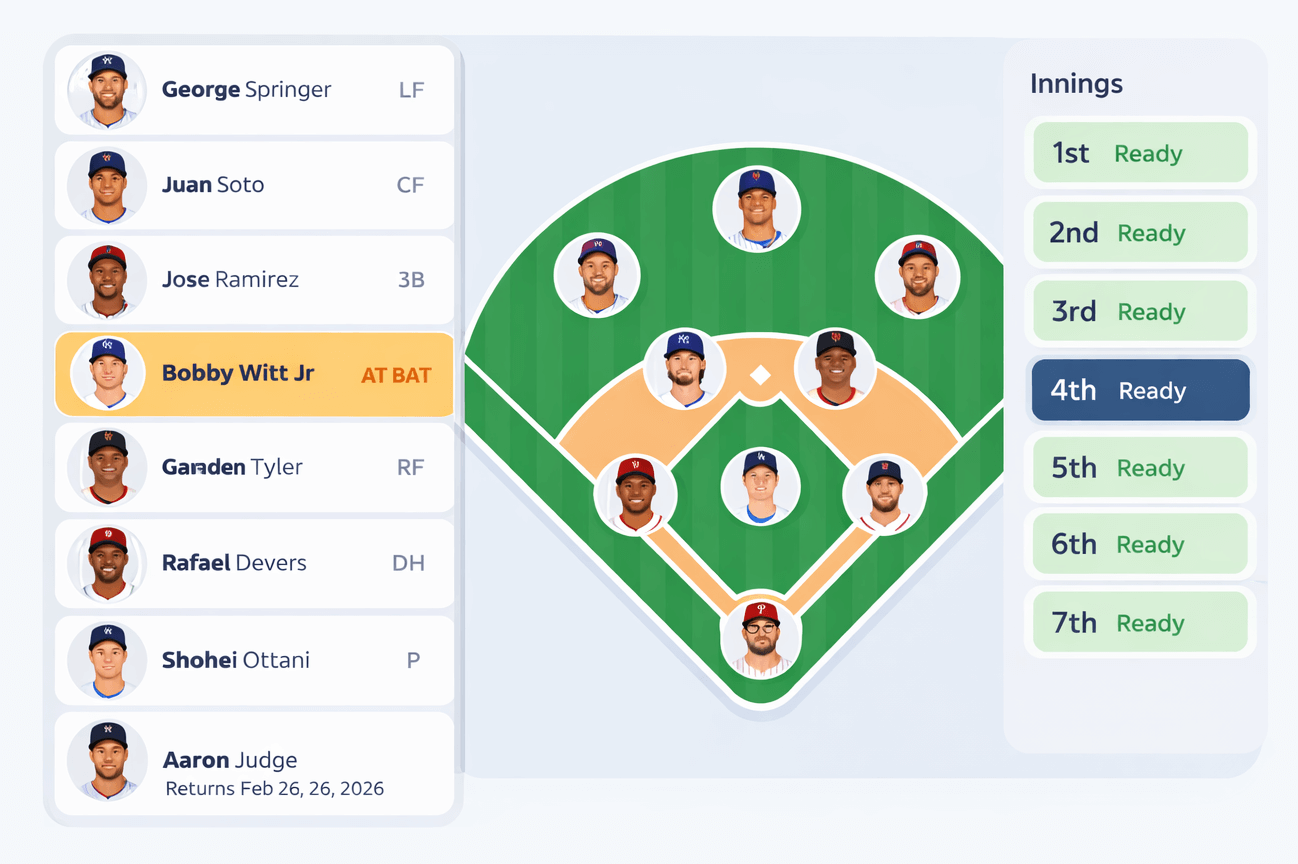 Lineup & Field Management
